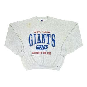 Vintage Russell Athletic 1995 New York Giants Authentic Pro Line Crew Neck Sz XL